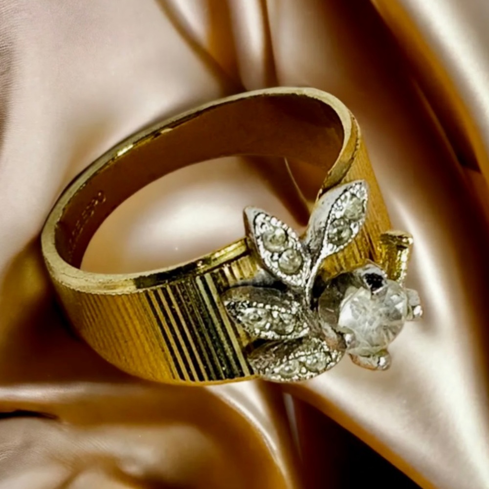 VINTAGE 24K ESPO RING - Picture 10 of 15